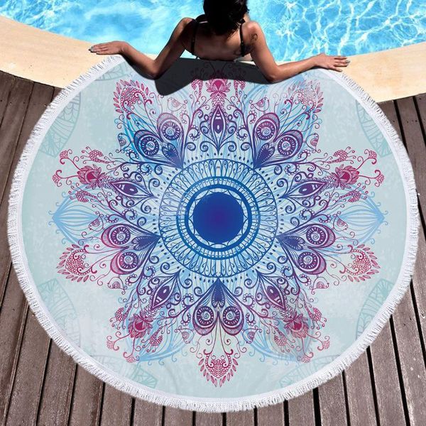 towel thickened printed round tassel beach women shawl tablecloth picnic rugs yoga mat
towel thickened printed round tassel beach women shawl tablecloth picnic rugs yoga mat