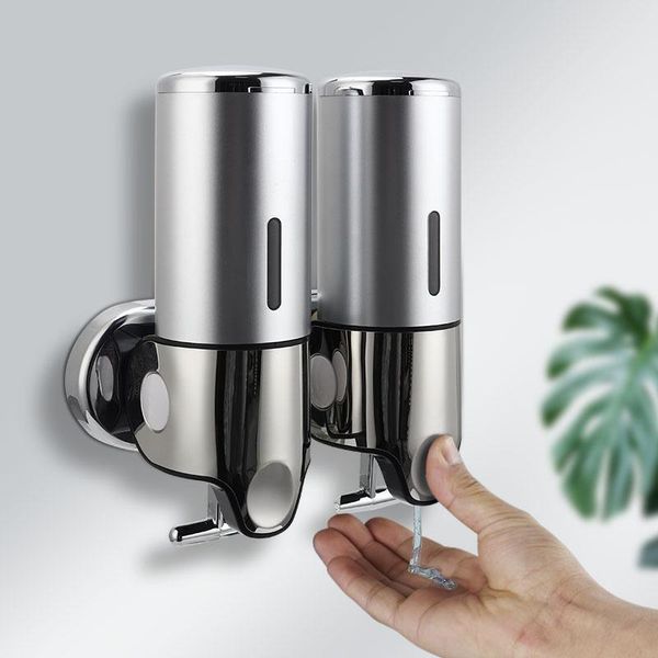 liquid soap dispenser wall mounted shower gel dispensers shampoo container pump double hand bathroom bottle kitchen tools
liquid soap dispenser wall mounted shower gel dispensers shampoo container pump double hand bathroom bottle kitchen tools