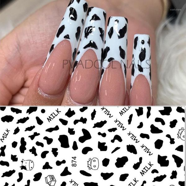 nail art 3d decal stickers animal cow print nails irregular black spots adhesive sticker manicure decoration tool1
nail art 3d decal stickers animal cow print nails irregular black spots adhesive sticker manicure decoration tool1