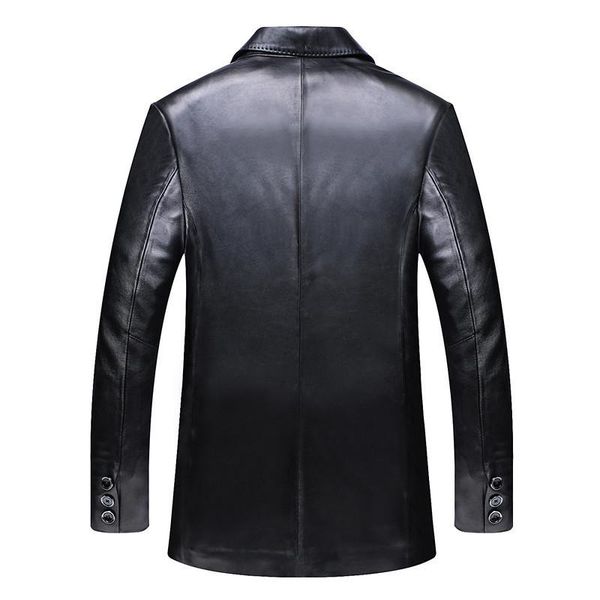 men's leather & faux fashion hihg quality genuine autumn men suit coat casual sheepskin single breasted super large plus size l-7xl8xl9, Black
men's leather & faux fashion hihg quality genuine autumn men suit coat casual sheepskin single breasted super large plus size l-7xl8xl9, Black