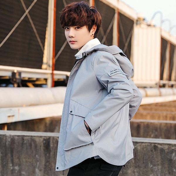 men's jackets coat on men, 2021 autumn and winter clothes young handsome male hooded cardigan jacket, Black;brown
men's jackets coat on men, 2021 autumn and winter clothes young handsome male hooded cardigan jacket, Black;brown