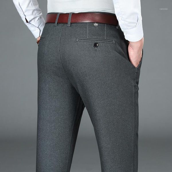 men's pants 2021 autumn and winter mens thick straight business casual volcanic rock fabric warm trousers male brand, Black
men's pants 2021 autumn and winter mens thick straight business casual volcanic rock fabric warm trousers male brand, Black