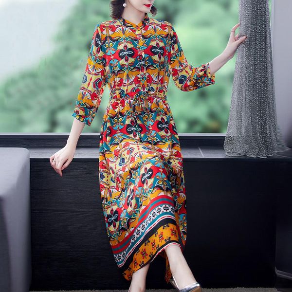 summer boho floral mulberry silk indie fok midi dress 2021 vintage print 4xl plus size beach women elegant party vestidos casual dresses, Black;gray
summer boho floral mulberry silk indie fok midi dress 2021 vintage print 4xl plus size beach women elegant party vestidos casual dresses, Black;gray
