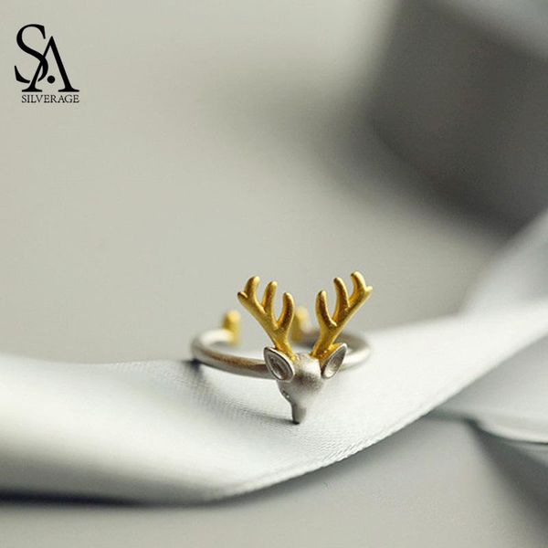 cluster rings sa silverage fashion jewelry golden antlers female real sterling silver designer personalized natural animal women, Golden;silver
cluster rings sa silverage fashion jewelry golden antlers female real sterling silver designer personalized natural animal women, Golden;silver