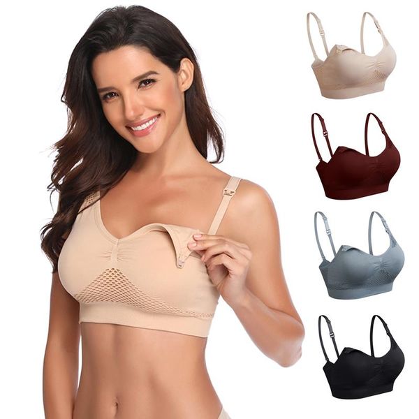 maternity intimates cooshco mesh breastfeeding bra breathable nursing pregnant women wire feeding bras, White
maternity intimates cooshco mesh breastfeeding bra breathable nursing pregnant women wire feeding bras, White