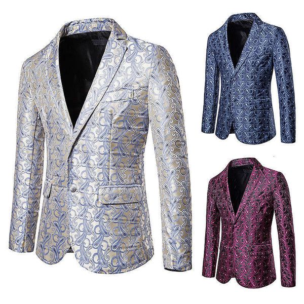 & blazers suits fall nightclub colorful cashew flower two button suit coat youth men's wear favorite trendy fashion atmosphere high-end, White;black
& blazers suits fall nightclub colorful cashew flower two button suit coat youth men's wear favorite trendy fashion atmosphere high-end, White;black