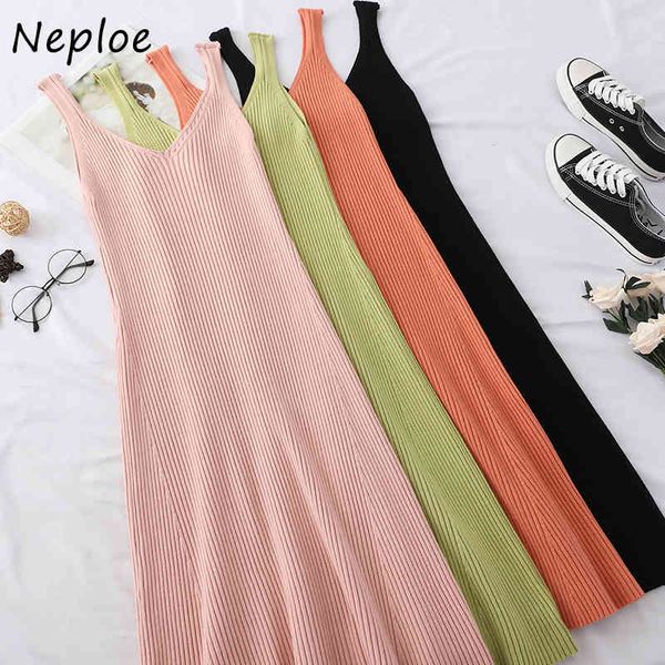 neploe sweet fresh candy colors v-neck vest dress summer new knitted camis dresses casual loose vestidos women 1f838 210423, Black;gray
neploe sweet fresh candy colors v-neck vest dress summer new knitted camis dresses casual loose vestidos women 1f838 210423, Black;gray