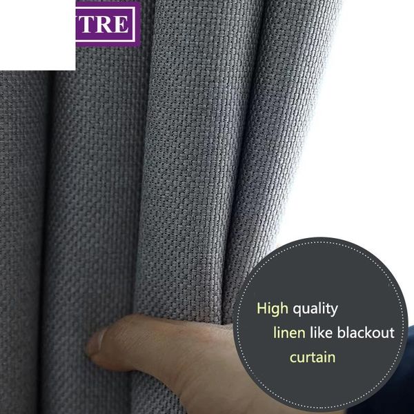 faux linen 70%-85% shading custom made insulating modern style solid color blackout curtain for living room window & drapes
faux linen 70%-85% shading custom made insulating modern style solid color blackout curtain for living room window & drapes