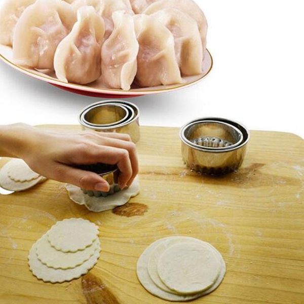 baking & pastry tools 3pcs/set stainless steel dumpling cookie wrapper dough cutting tool diameter 6/7/8cm round lace shape cake mould
baking & pastry tools 3pcs/set stainless steel dumpling cookie wrapper dough cutting tool diameter 6/7/8cm round lace shape cake mould