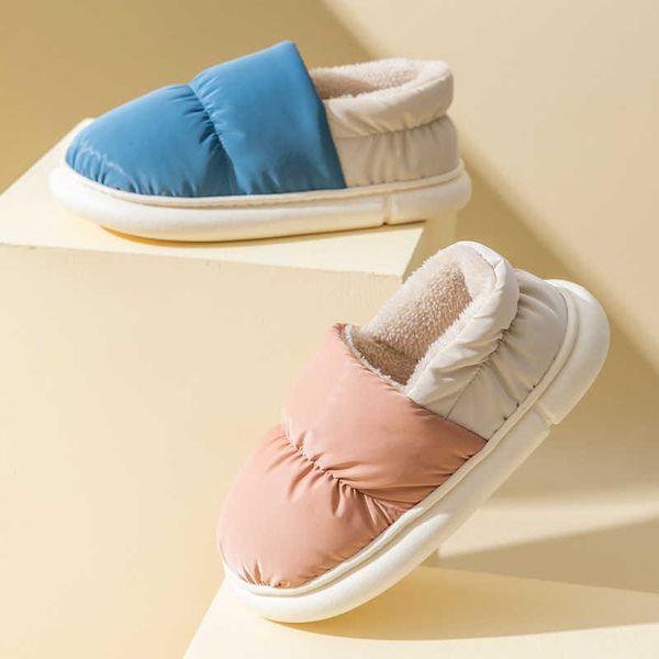 cotton women's winter bag heel can wear thick bottom home indoor down cloth pvc warm cotton slippers, Black
cotton women's winter bag heel can wear thick bottom home indoor down cloth pvc warm cotton slippers, Black