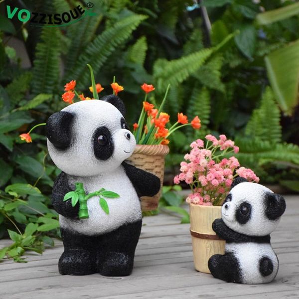 creative cute panda plant pot resin planter cactus potted home garden decoration large outdoor fleur bonsai pots for plants planters & 
creative cute panda plant pot resin planter cactus potted home garden decoration large outdoor fleur bonsai pots for plants planters &
