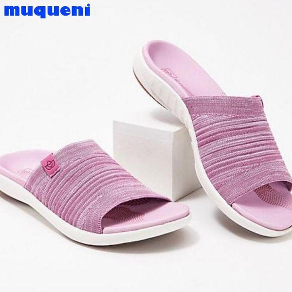summer women slippers comfortable ladies flat shoes knitted lightweight beach slides solid color non slip home, Black
summer women slippers comfortable ladies flat shoes knitted lightweight beach slides solid color non slip home, Black