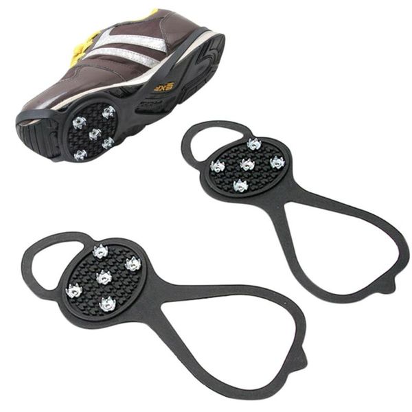 cords, slings and webbing 1 pair s m l non slip snow shoe spikes winter anti ice grips cleats crampons climbing outdoor shoes cover #b
cords, slings and webbing 1 pair s m l non slip snow shoe spikes winter anti ice grips cleats crampons climbing outdoor shoes cover #b