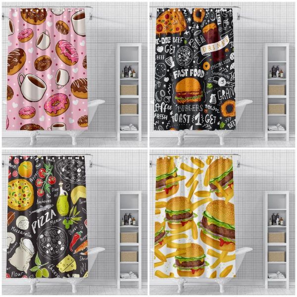 shower curtains snack hamburger pattern bathroom waterproof polyester bath curtain with hooks 180x180 cm
shower curtains snack hamburger pattern bathroom waterproof polyester bath curtain with hooks 180x180 cm