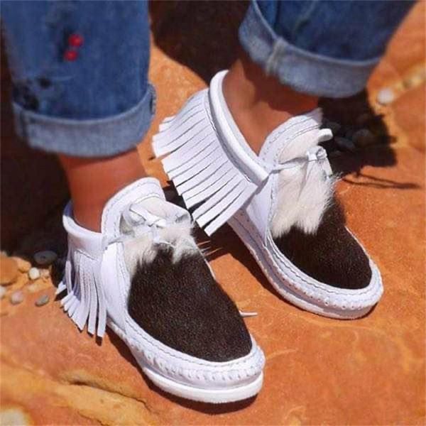 boots winter women tassel ankle faux suede patchwork sewing platform flat round toe non slip casual fashion shoes ladies female, Black
boots winter women tassel ankle faux suede patchwork sewing platform flat round toe non slip casual fashion shoes ladies female, Black