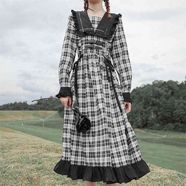qweek gothic lolita dress goth plaid dress gothic style kawaii lolita cute midi dress mall goth gothic accessories mori girl 210409, Black;gray
qweek gothic lolita dress goth plaid dress gothic style kawaii lolita cute midi dress mall goth gothic accessories mori girl 210409, Black;gray
