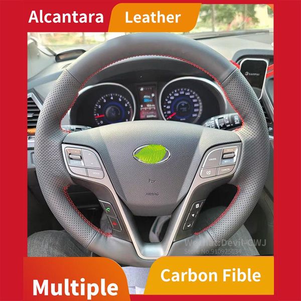 alcantara leather hand-stitch steering wheel cover for hyundai 4th-gen santafe palisade 2019 2020 carbon fiber car interior
alcantara leather hand-stitch steering wheel cover for hyundai 4th-gen santafe palisade 2019 2020 carbon fiber car interior