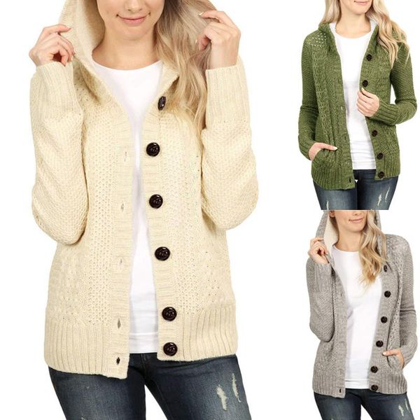 women's sweaters 2021 autumn winter women cardigans knitted sweater long sleeve button coat fashion jacket ladies, White;black
women's sweaters 2021 autumn winter women cardigans knitted sweater long sleeve button coat fashion jacket ladies, White;black