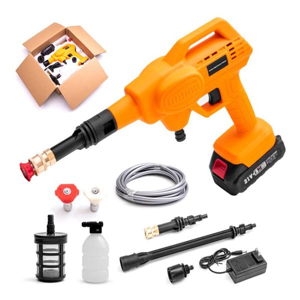watering equipments 21v cordless portable high pressure car washer household cleaning tool with lithium battery and charger
watering equipments 21v cordless portable high pressure car washer household cleaning tool with lithium battery and charger