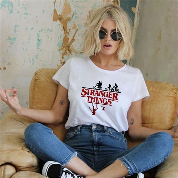 08women's t-shirts funny things clothing very strange t shirt eleven vogue 2021 fun casual femme harajuku movie women's t-shirt, White
08women's t-shirts funny things clothing very strange t shirt eleven vogue 2021 fun casual femme harajuku movie women's t-shirt, White