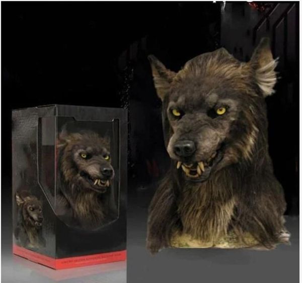 party masks highly restored werewolf halloween carnival costumes props cosplay horror latex wolf head
party masks highly restored werewolf halloween carnival costumes props cosplay horror latex wolf head