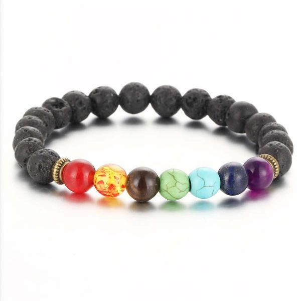 charm bracelets 2021 sell jewelry seven color volcanic stone tourmaline buddha beads black diy man male bracelet, Golden;silver
charm bracelets 2021 sell jewelry seven color volcanic stone tourmaline buddha beads black diy man male bracelet, Golden;silver
