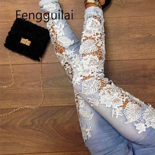 women's jeans 2021 autumn women elegant denim pencil skinny female fashion plus size 3xl xxxl lace floral crochet hollow-out, Blue
women's jeans 2021 autumn women elegant denim pencil skinny female fashion plus size 3xl xxxl lace floral crochet hollow-out, Blue