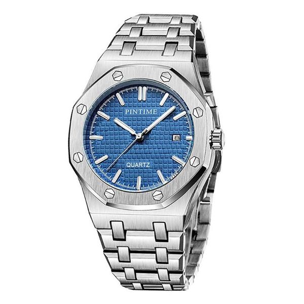 wristwatches pintime full steel business mens watches quartz watch men military wristwatch relogio masculino erkek kol saat, Slivery;brown
wristwatches pintime full steel business mens watches quartz watch men military wristwatch relogio masculino erkek kol saat, Slivery;brown