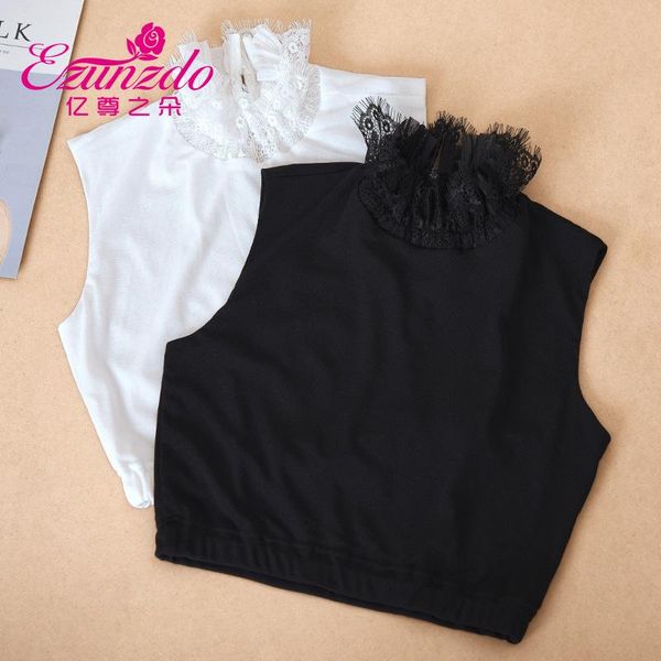 bow ties lace stand fake collar for women shirt solid color sweater decorative false detachable nep kraagie, Black;gray
bow ties lace stand fake collar for women shirt solid color sweater decorative false detachable nep kraagie, Black;gray