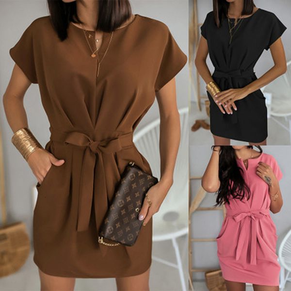 jumpsuits fashion women summer solid color straight belt pockets decor o-neck short sleeve high waist lady pullovers mini, Black;white
jumpsuits fashion women summer solid color straight belt pockets decor o-neck short sleeve high waist lady pullovers mini, Black;white