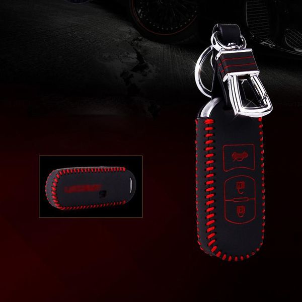 keychains brand genuine leather remote control car key case wallet bag cover for mazda cx-5/cx-7/axela, Silver
keychains brand genuine leather remote control car key case wallet bag cover for mazda cx-5/cx-7/axela, Silver