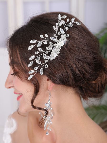 rhinestone beads hair comb silver color pearl headpieces bridal hair accessories women hair jewelry tiara wedding headdress
rhinestone beads hair comb silver color pearl headpieces bridal hair accessories women hair jewelry tiara wedding headdress