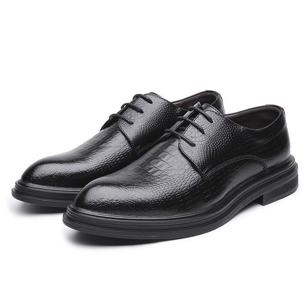 dress shoes 2021 handmade classic leather man oxfords lace up wedding party mens business style, Black
dress shoes 2021 handmade classic leather man oxfords lace up wedding party mens business style, Black