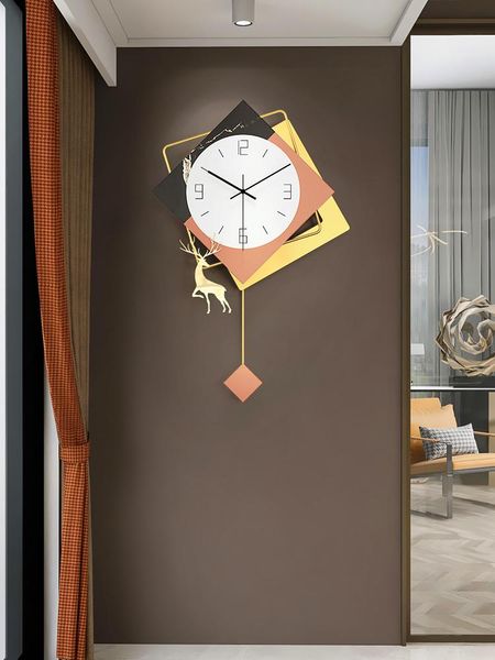 wall clocks electronic clock living room household fashion northern europe simple modern fawn pendulum
wall clocks electronic clock living room household fashion northern europe simple modern fawn pendulum