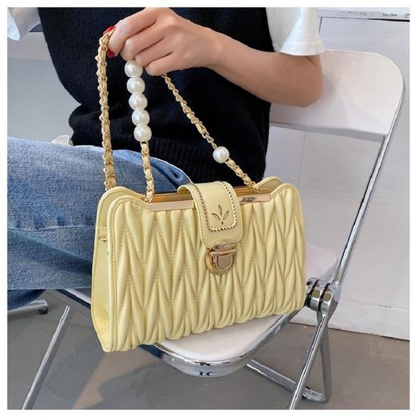 shoulder bags summer fold texture small square bag 2021 pearl chain fashion tide messenger female
shoulder bags summer fold texture small square bag 2021 pearl chain fashion tide messenger female