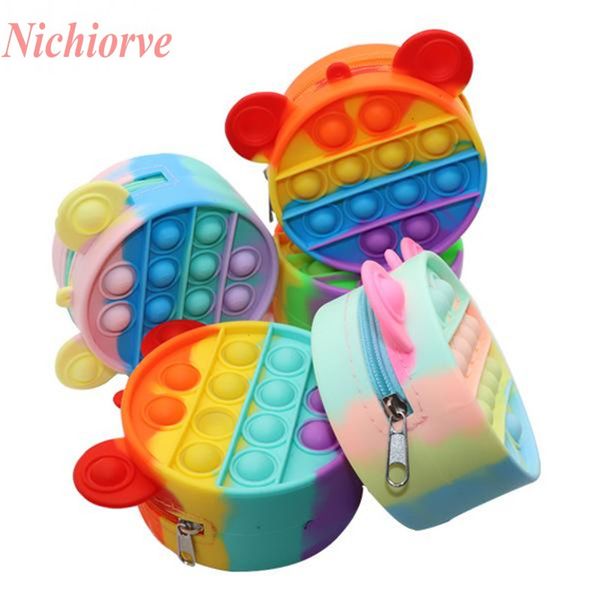 fidget toys sensory fashion cartoon coin purse kid push bubble rainbow anti stress educational children and adults decompression toy surpris
fidget toys sensory fashion cartoon coin purse kid push bubble rainbow anti stress educational children and adults decompression toy surpris