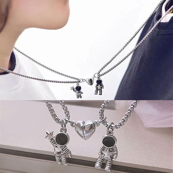 pendant necklaces fashion creative silver color valentine's day gifts friendship jewelry spaceman star couple
pendant necklaces fashion creative silver color valentine's day gifts friendship jewelry spaceman star couple