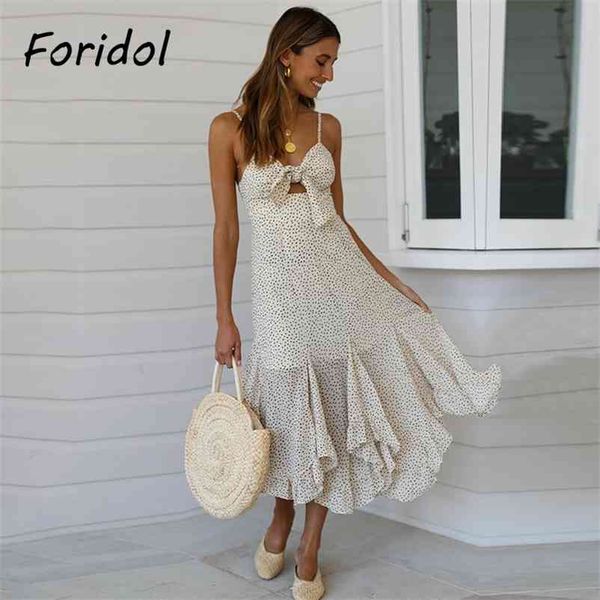 foridol backless women summer bohemian beach dress famale polka dot maxi long dress hollow out bownot front vestidos mujer 210415, Black;gray
foridol backless women summer bohemian beach dress famale polka dot maxi long dress hollow out bownot front vestidos mujer 210415, Black;gray