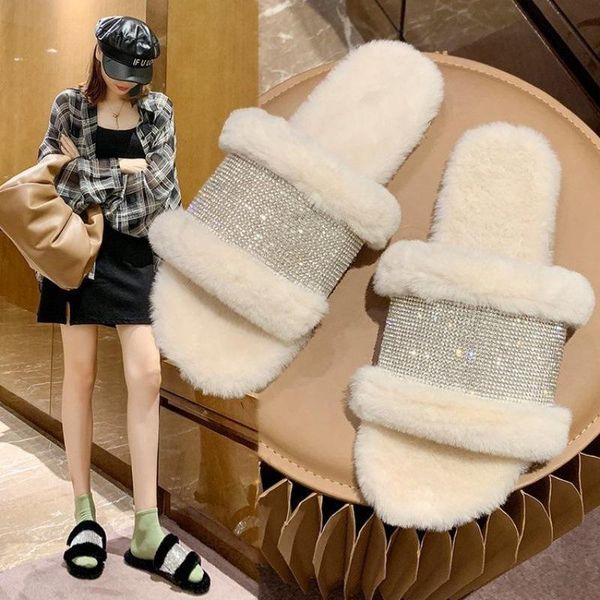 outer wear plush slippers women spring fashion lazy drag all-match indoor cotton woman shoes, Black
outer wear plush slippers women spring fashion lazy drag all-match indoor cotton woman shoes, Black