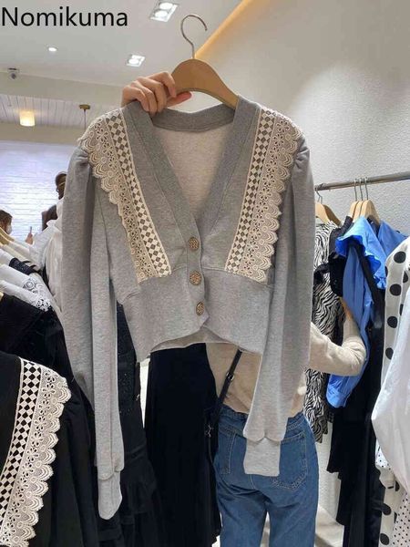 nomikuma sweet lace ruffle patchwork sweatshirt coat korean short women hoodies jacket autumn winter new jumper 6d165 210427, Black
nomikuma sweet lace ruffle patchwork sweatshirt coat korean short women hoodies jacket autumn winter new jumper 6d165 210427, Black