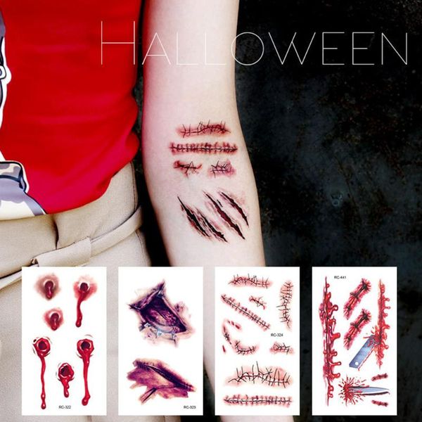 gift wrap 1 brand waterproof halloween bloody temporary tattoo stickers horror spooky wounds realistic blood stained
gift wrap 1 brand waterproof halloween bloody temporary tattoo stickers horror spooky wounds realistic blood stained