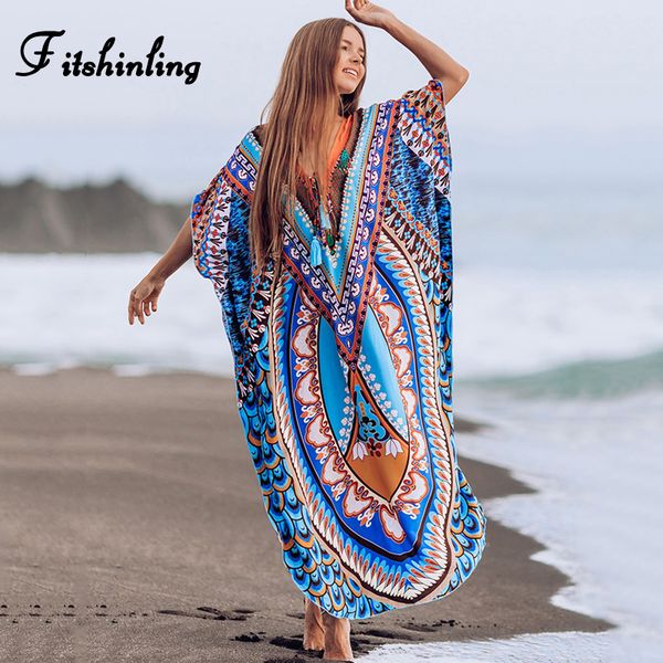 fitshinling 2021 oversized beach dress batwing sleeve long cover-up holiday bohemian straight loose v ne robe pareos outing
fitshinling 2021 oversized beach dress batwing sleeve long cover-up holiday bohemian straight loose v ne robe pareos outing