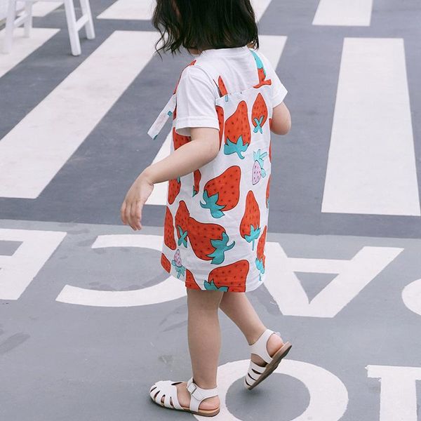 baby girl clothes summer sundress toddler suspender strawberry printed straps overalls bebes clothing kids dresses for girls girl's, Red;yellow
baby girl clothes summer sundress toddler suspender strawberry printed straps overalls bebes clothing kids dresses for girls girl's, Red;yellow