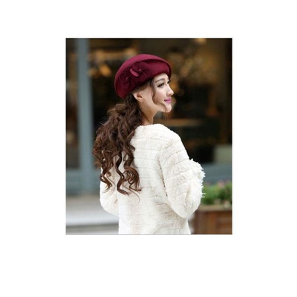 berets 2021 fashion women beret hat for beanie female cap flower french trilby wool soft stewardess gorras planas, Blue;gray
berets 2021 fashion women beret hat for beanie female cap flower french trilby wool soft stewardess gorras planas, Blue;gray