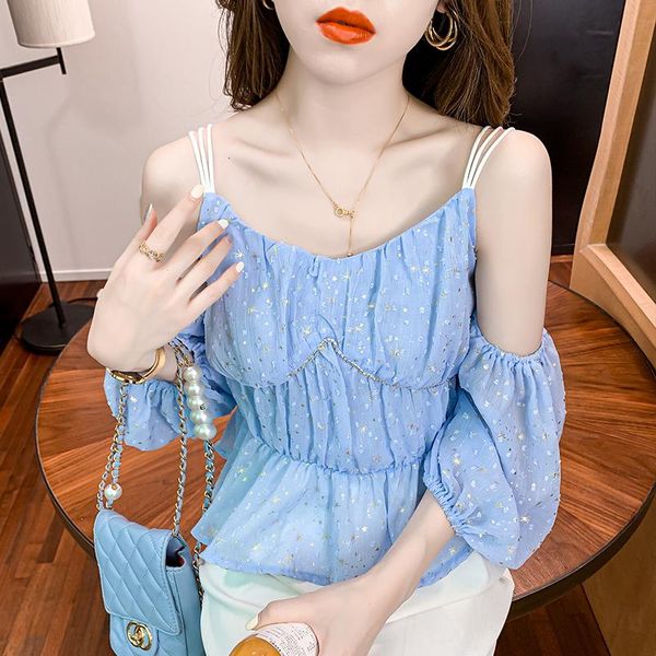 women's blouses & shirts blouse silk shirt fashion casual print strapless lady short sleeve chiffon blusas summer clothing houthion, White
women's blouses & shirts blouse silk shirt fashion casual print strapless lady short sleeve chiffon blusas summer clothing houthion, White