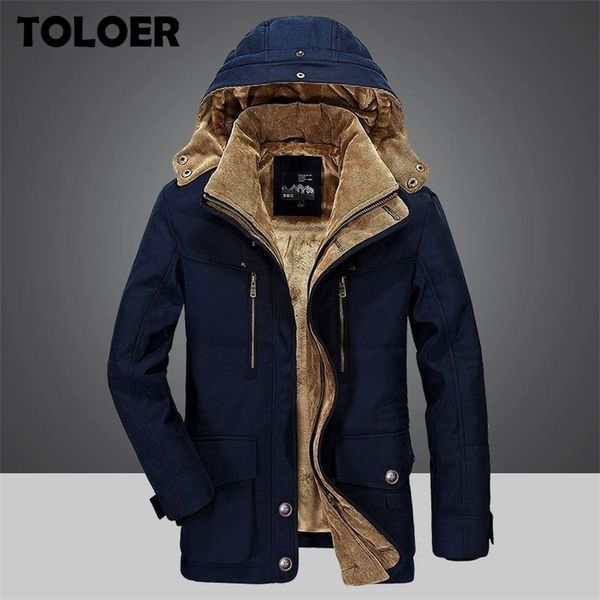 fleece jacket men's warm thick windbreaker fur collar coat windproof 6xl 7xl fashion winter fleece parkas outwear 211204, Black
fleece jacket men's warm thick windbreaker fur collar coat windproof 6xl 7xl fashion winter fleece parkas outwear 211204, Black