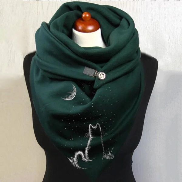 scarves scarf women winter cat graphic printing button fashion multi-purpose soft wrap casual femme warm shawls d5, Blue;gray
scarves scarf women winter cat graphic printing button fashion multi-purpose soft wrap casual femme warm shawls d5, Blue;gray