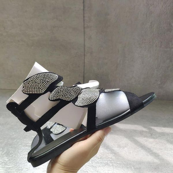 woman female zipper ladies sandals 11 rhinestone women's shoes flats ankle open crystal fashion toe slippers slides size 35-4 gxqj, Black
woman female zipper ladies sandals 11 rhinestone women's shoes flats ankle open crystal fashion toe slippers slides size 35-4 gxqj, Black