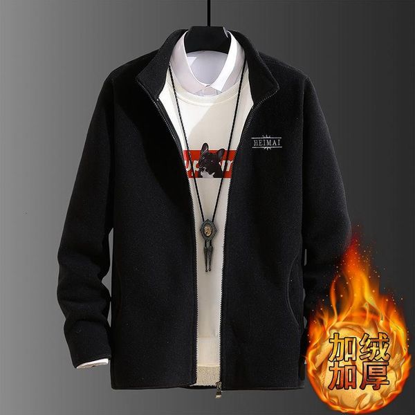 men's jackets 2021 spring autumn jacket korean version fleece trend outerwear warm handsome young casual blue windbreaker, Black;brown
men's jackets 2021 spring autumn jacket korean version fleece trend outerwear warm handsome young casual blue windbreaker, Black;brown