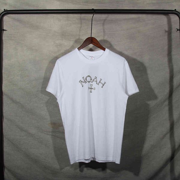 men's t-shirts harajuku 1:1 men's and women's noah bone t-shirt, White;black
men's t-shirts harajuku 1:1 men's and women's noah bone t-shirt, White;black